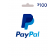  PayPal Giftcard 100 USD